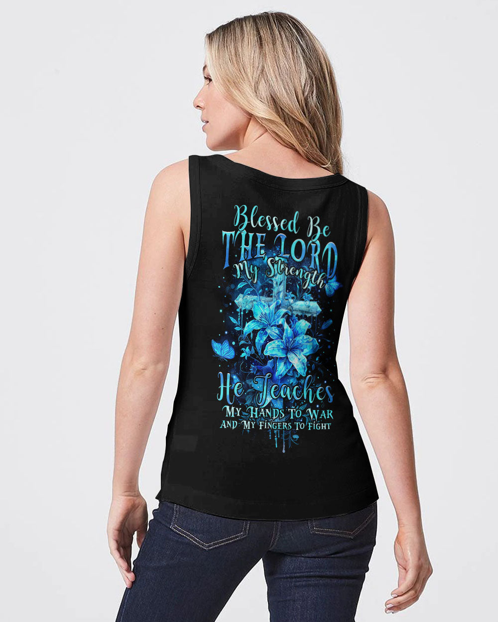 Blessed Be The Lord My Strength Women's All Over Print Shirt - Tytm1103241