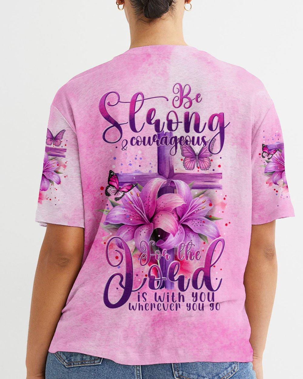 Be Strong And Courageous Women's All Over Print Shirt - Tytm1103243