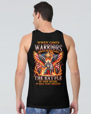 When God's Warriors Go Down On Their Knees Men's All Over Print Shirt - Tytm1206242