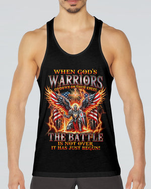 When God's Warriors Go Down On Their Knees Men's All Over Print Shirt - Tytm1206242