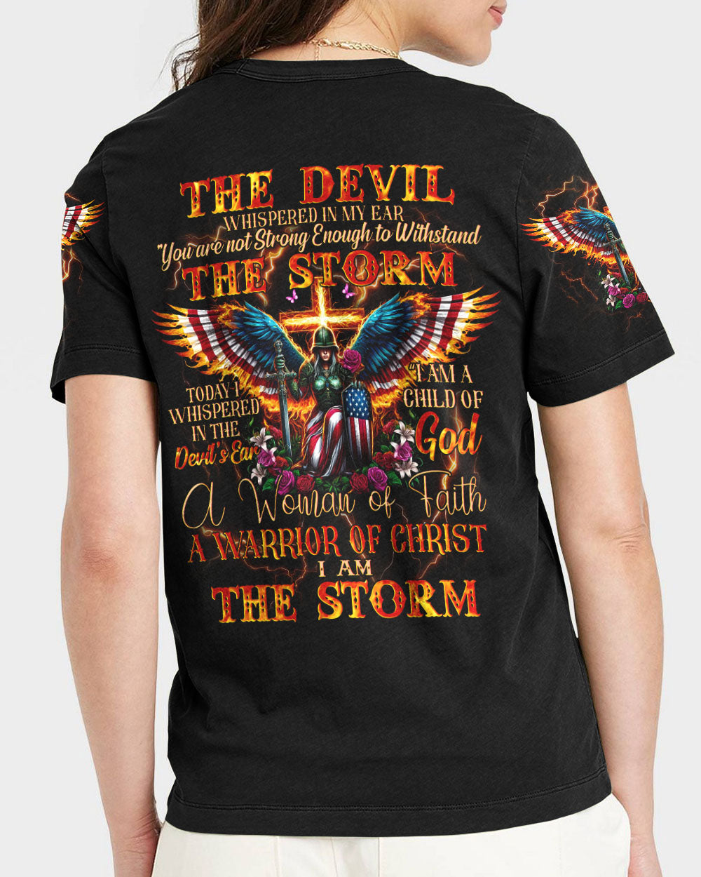 I Am The Storm Women's All Over Print Shirt - Tytm1206243