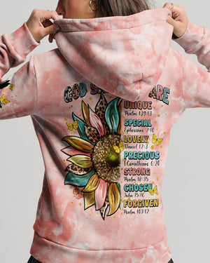 God Says You Are Women's All Over Print Shirt - Tytm1207242