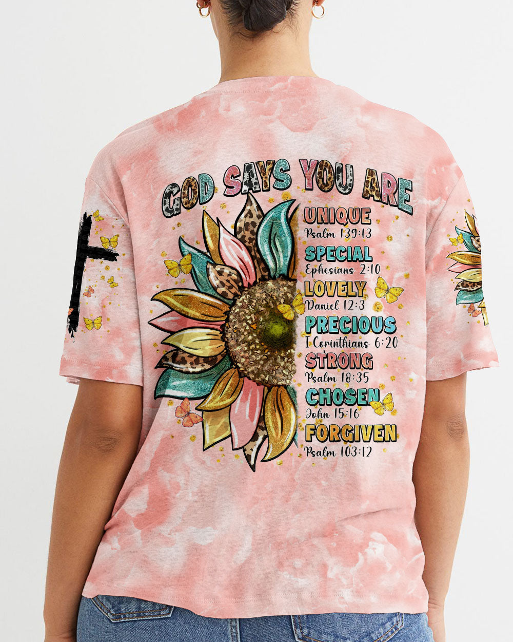 God Says You Are Women's All Over Print Shirt - Tytm1207242