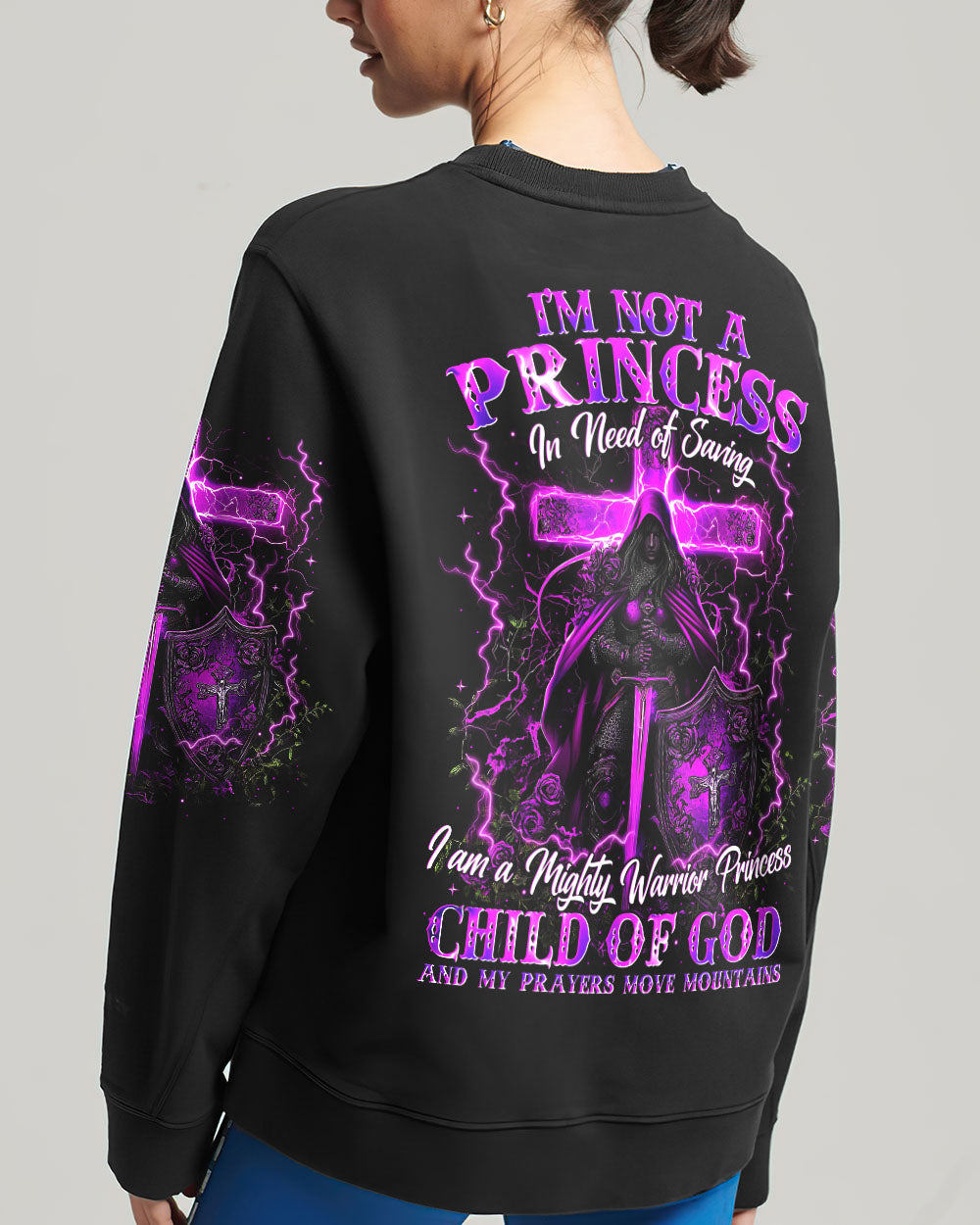 I Am A Mighty Warrior Princess Women's All Over Print Shirt - Tytm1212243