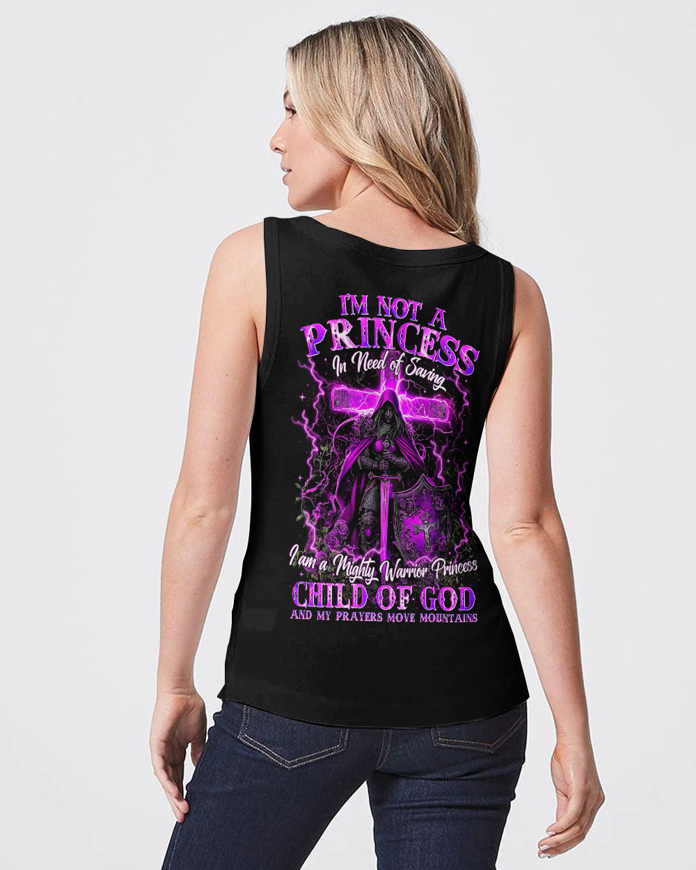 I Am A Mighty Warrior Princess Women's All Over Print Shirt - Tytm1212243