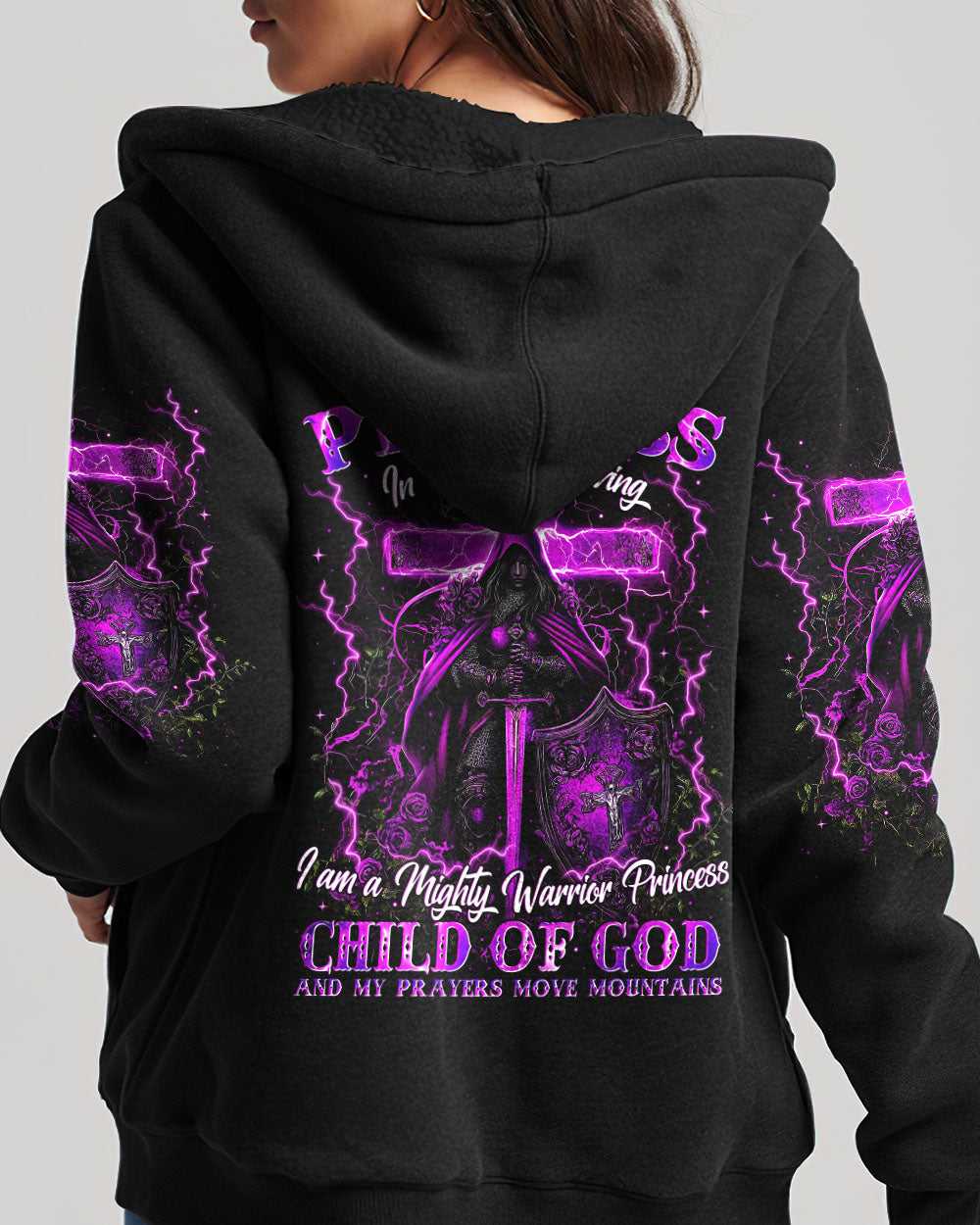 I Am A Mighty Warrior Princess Women's All Over Print Shirt - Tytm1212243