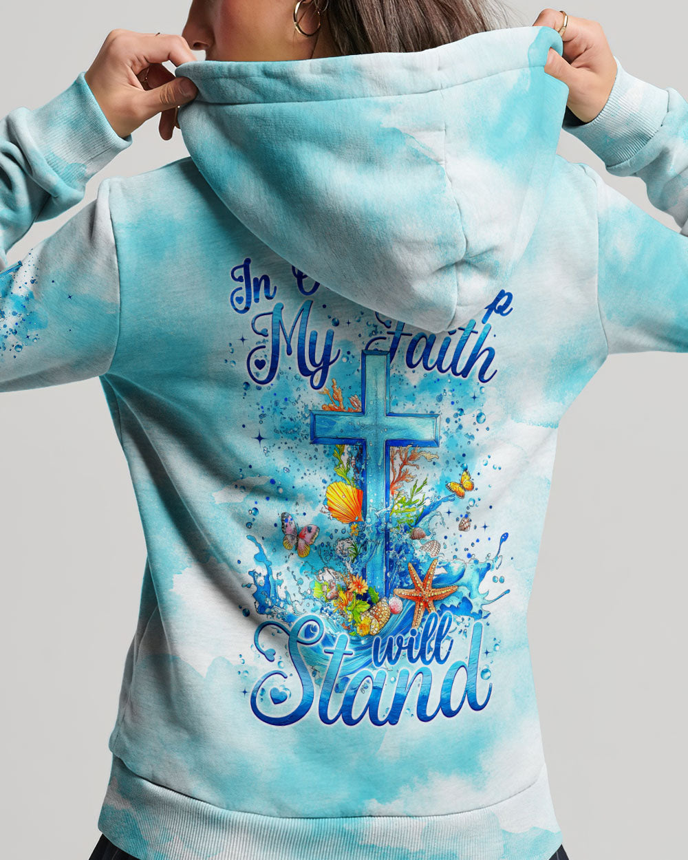 In Oceans Deep My Faith Will Stand Women's All Over Print Shirt - Tytm13082242