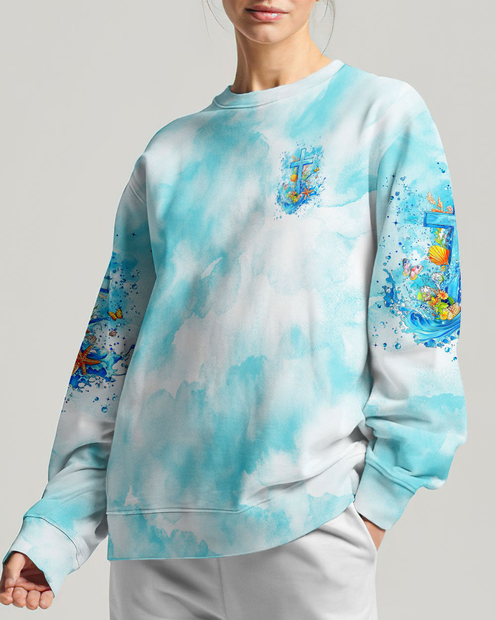 In Oceans Deep My Faith Will Stand Women's All Over Print Shirt - Tytm13082242