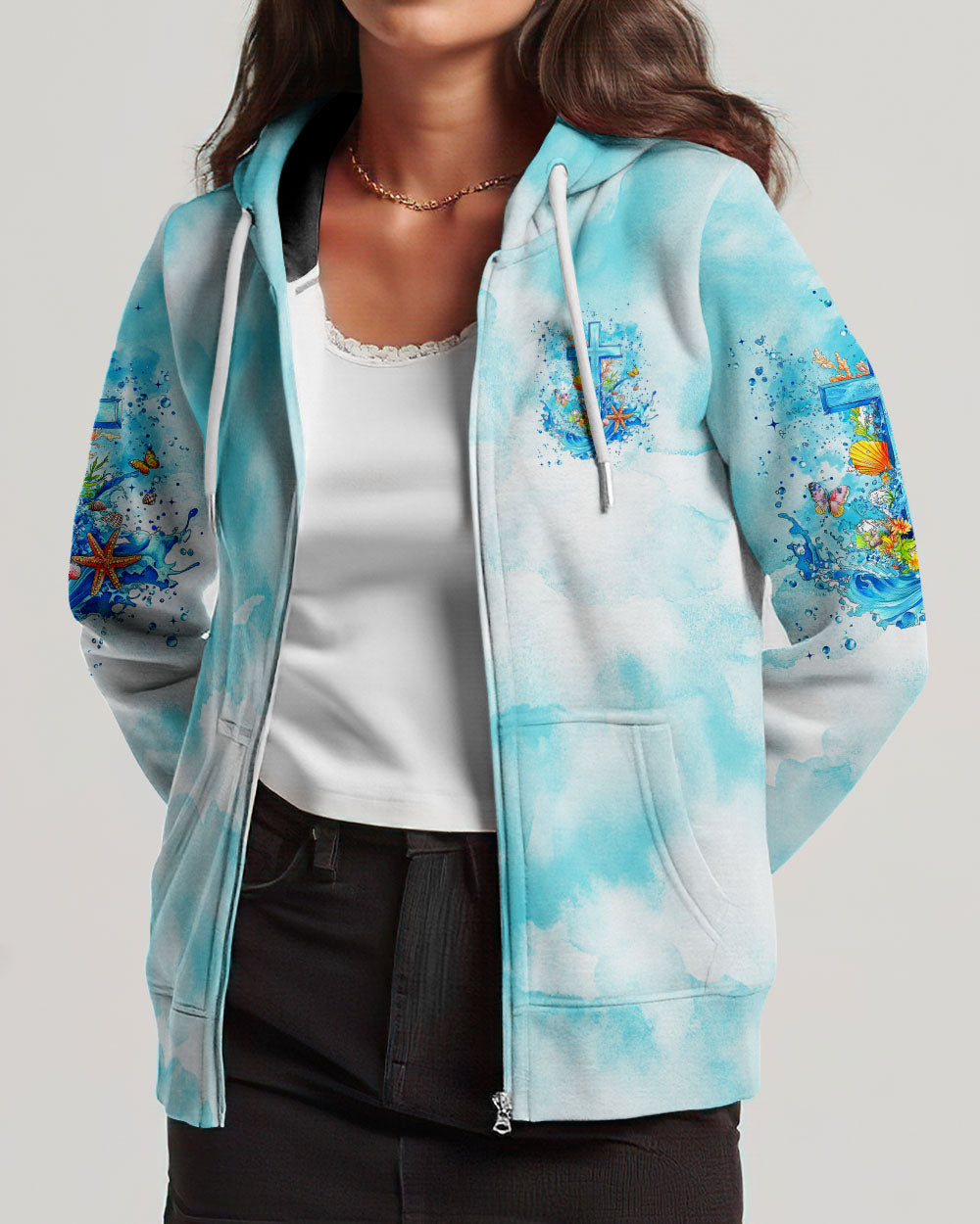 In Oceans Deep My Faith Will Stand Women's All Over Print Shirt - Tytm13082242