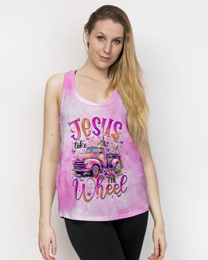 Jesus Take The Wheel Women's All Over Print Shirt - Tytm1403252