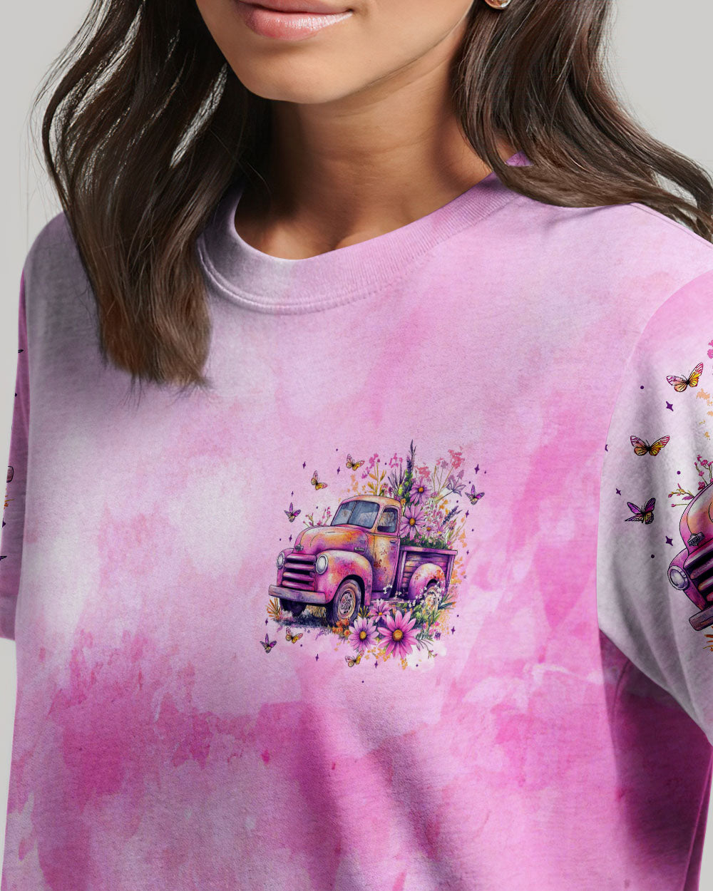 Jesus Take The Wheel Women's All Over Print Shirt - Tytm1403252