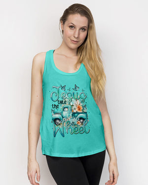Jesus Take The Wheel Women's All Over Print Shirt - Tytm1412234