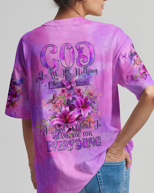 Thank You For Everything Women's All Over Print Shirt - Tytm1503243