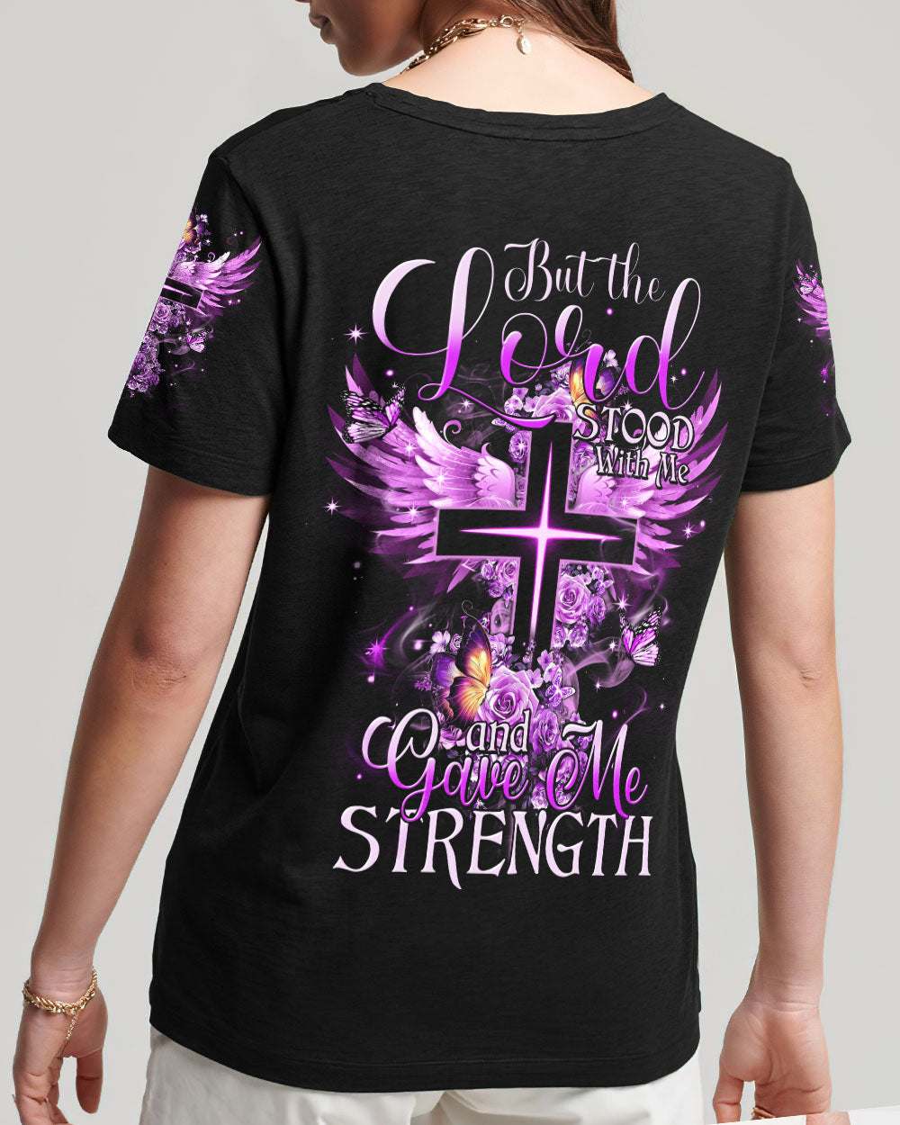 Lord Stood With Me Women's All Over Print Shirt - Tytm1604242