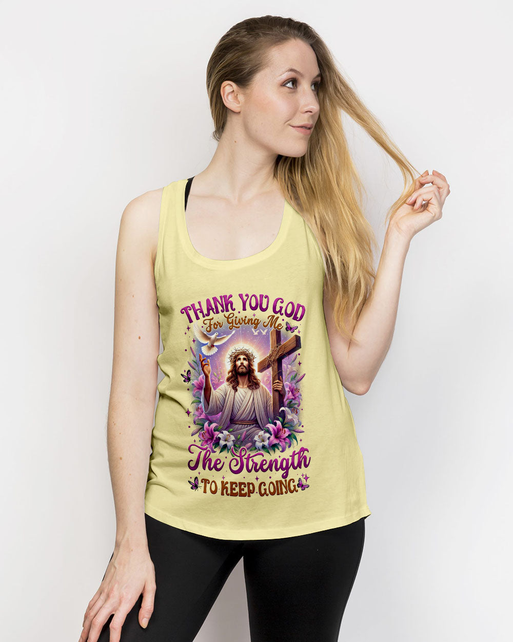 Thank You God Women's All Over Print Shirt - Tytm1604252