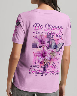 Be Strong In The Lord Women's All Over Print Shirt - Tytm1611241
