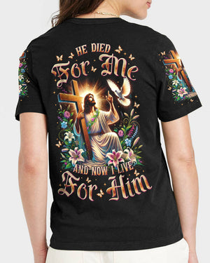 He Died For Me Women's All Over Print Shirt - Tytm1703254