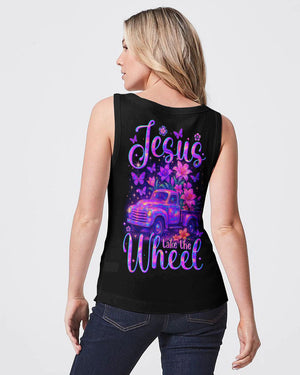 Jesus Take The Wheel Women's All Over Print Shirt - Tytm1704253