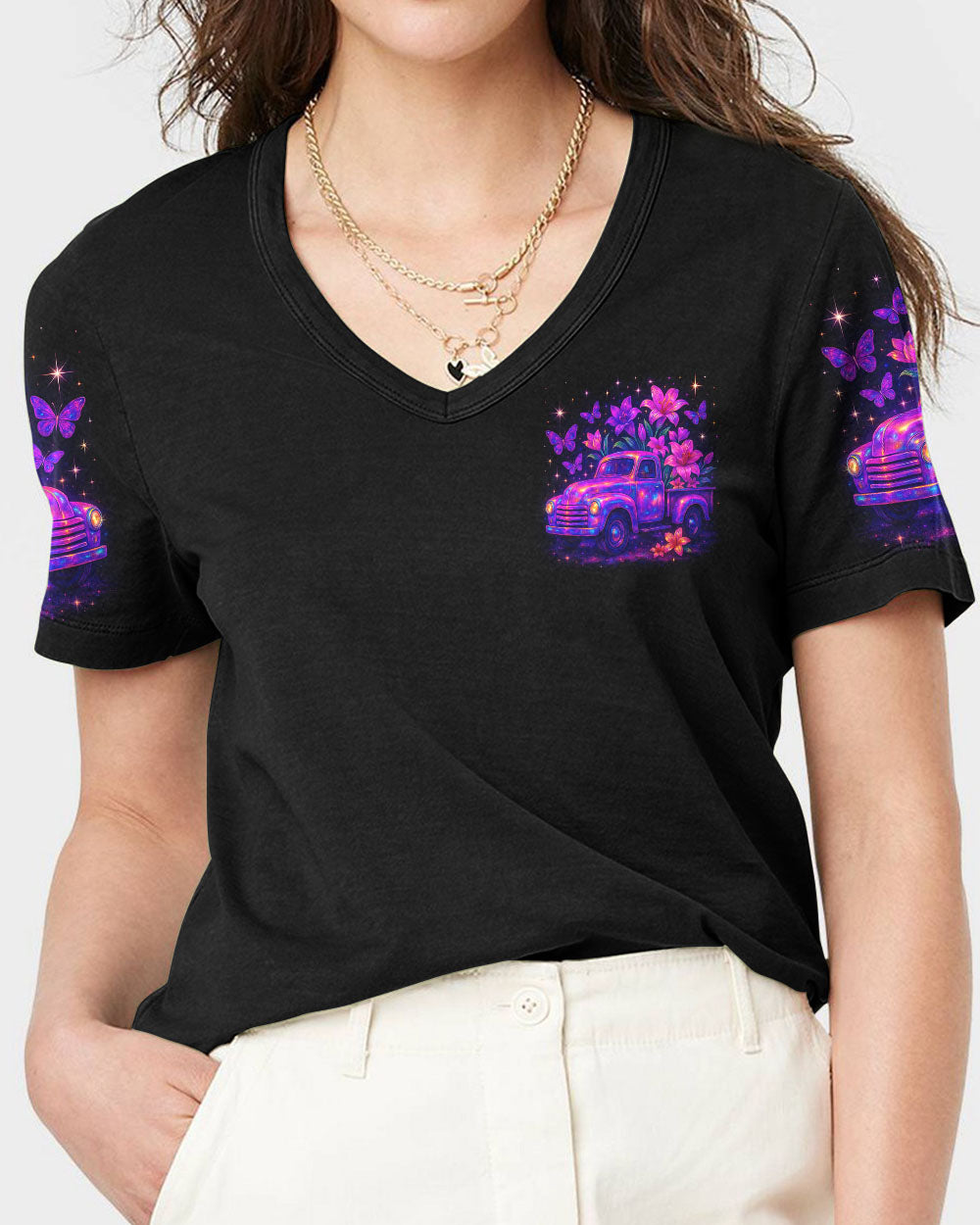 Jesus Take The Wheel Women's All Over Print Shirt - Tytm1704253