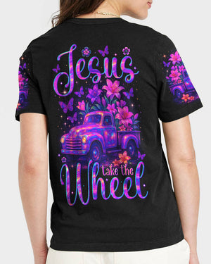 Jesus Take The Wheel Women's All Over Print Shirt - Tytm1704253