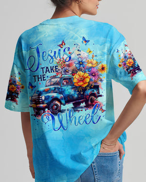 Jesus Take The Wheel Women's All Over Print Shirt - Tytm1707244