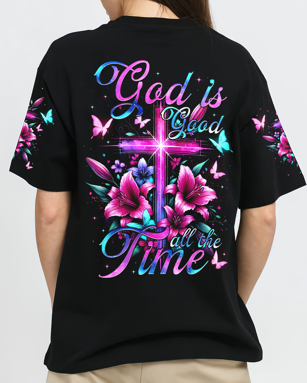 God Is The Good All The Time Women's All Over Print Shirt - Tytm1807241