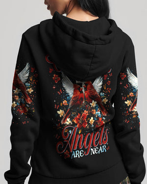 When Cardinals Appear Angels Are Near Women's All Over Print Shirt - Tytm1812241
