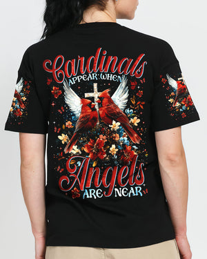 When Cardinals Appear Angels Are Near Women's All Over Print Shirt - Tytm1812241