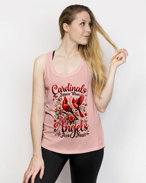 When Cardinals Appear Angels Are Near Women's All Over Print Shirt - Tytm1902251