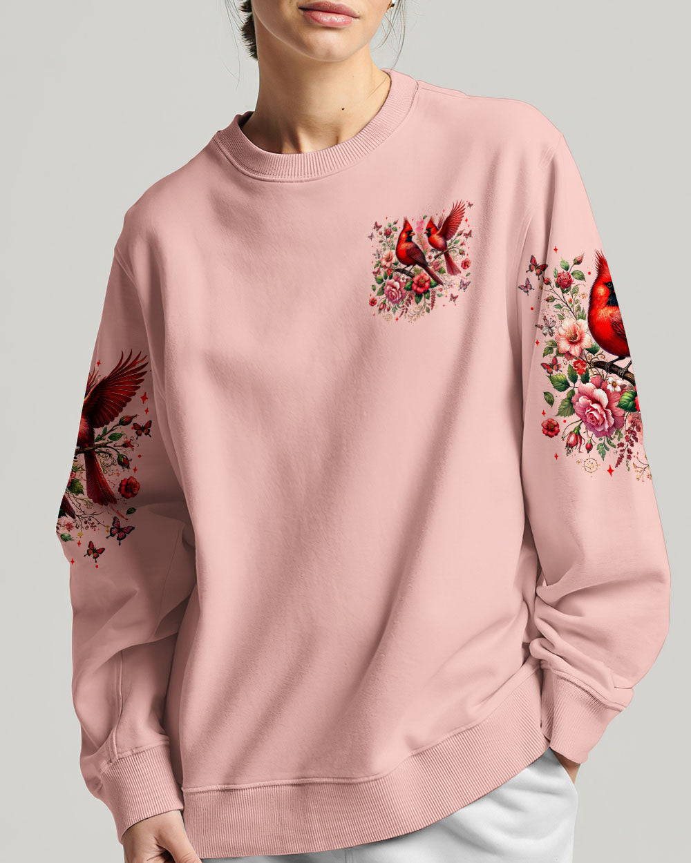 When Cardinals Appear Angels Are Near Women's All Over Print Shirt - Tytm1902251