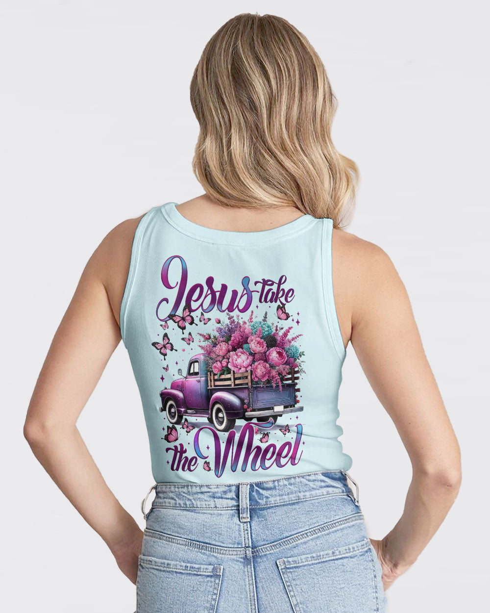 Jesus Take The Wheel Women's All Over Print Shirt - Tytm1902253