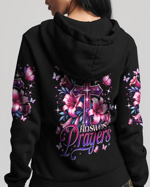 God Answers Prayers Women's All Over Print Shirt - Tytm2002254