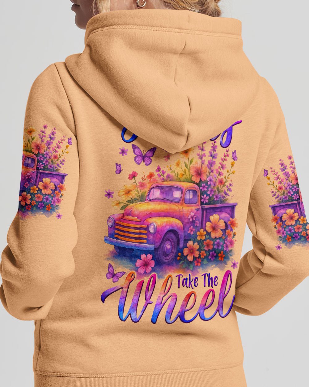 Jesus Take The Wheel Women's All Over Print Shirt - Tytm2005251