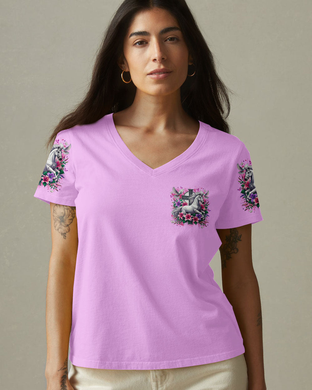 The Horse Is Prepared For The Battle Women's All Over Print Shirt - Tytm2103251
