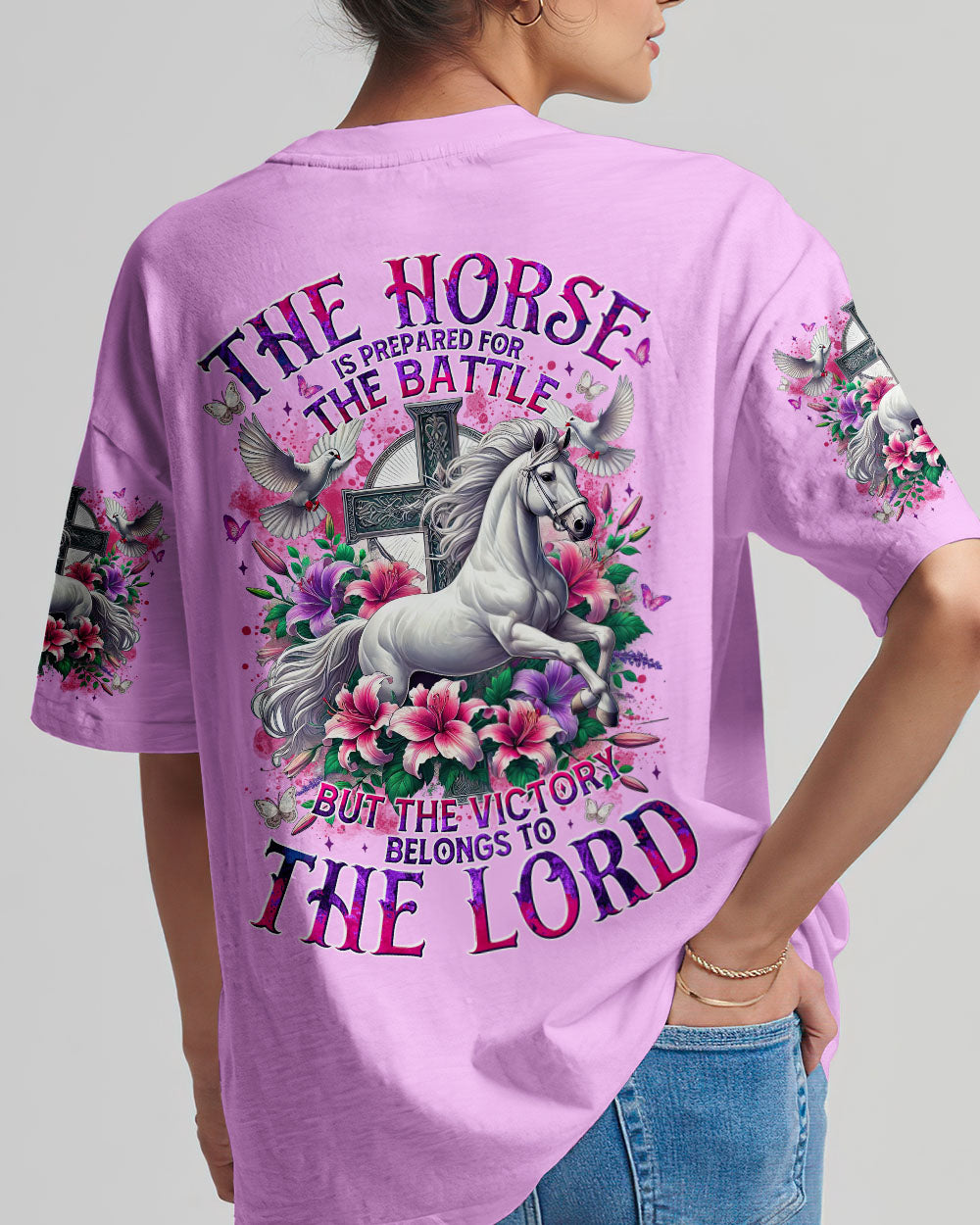 The Horse Is Prepared For The Battle Women's All Over Print Shirt - Tytm2103251
