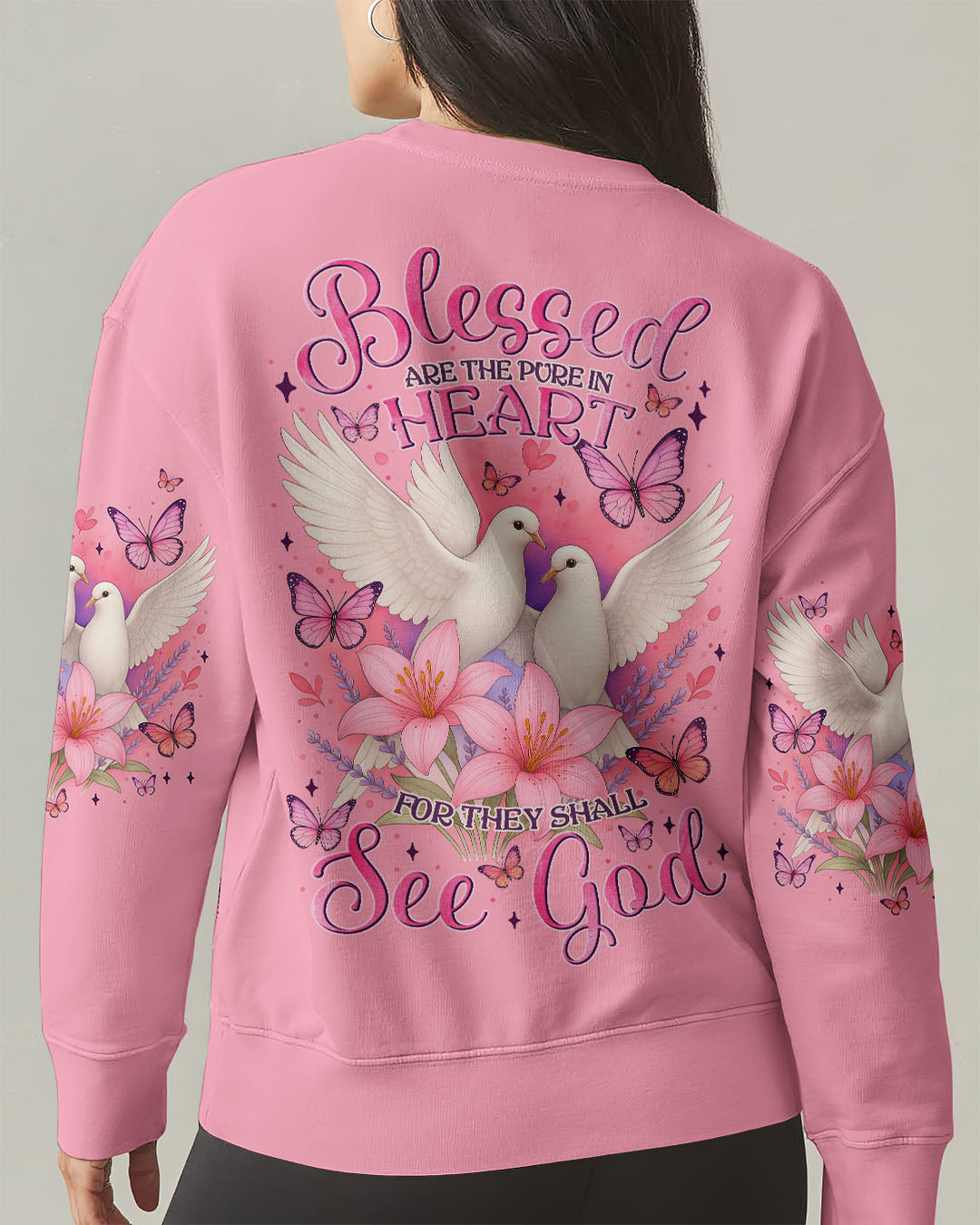 Blessed Are The Pure In Heart Women's All Over Print Shirt - Tytm2104251
