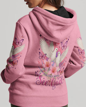 Blessed Are The Pure In Heart Women's All Over Print Shirt - Tytm2104251