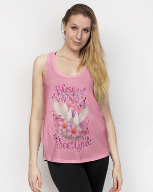 Blessed Are The Pure In Heart Women's All Over Print Shirt - Tytm2104251