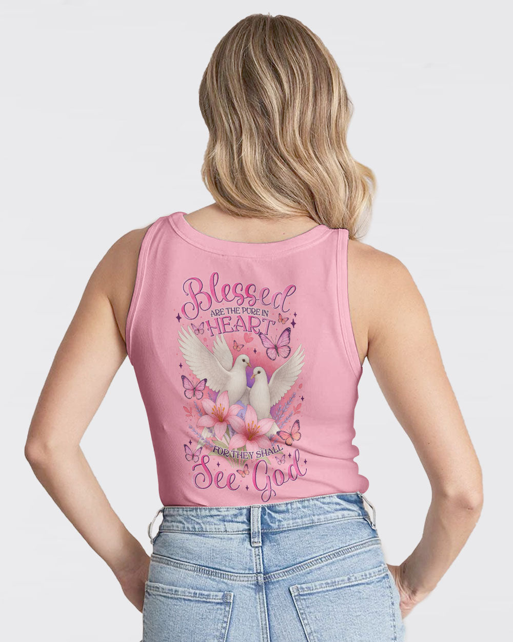 Blessed Are The Pure In Heart Women's All Over Print Shirt - Tytm2104251