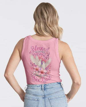 Blessed Are The Pure In Heart Women's All Over Print Shirt - Tytm2104251
