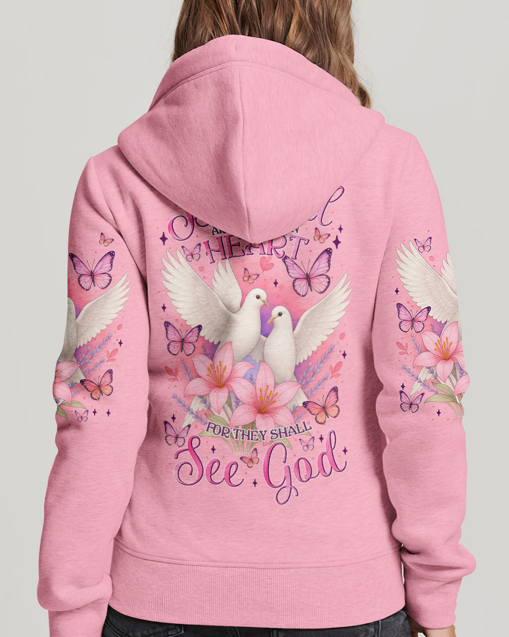Blessed Are The Pure In Heart Women's All Over Print Shirt - Tytm2104251