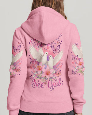 Blessed Are The Pure In Heart Women's All Over Print Shirt - Tytm2104251