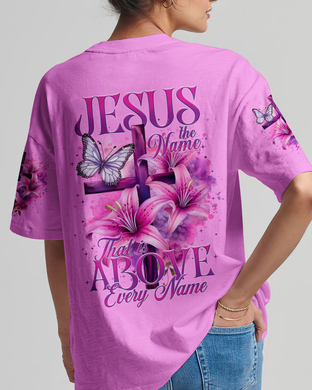 Jesus The Name That Is Above Every Name Women's All Over Print Shirt - Tytm2205242