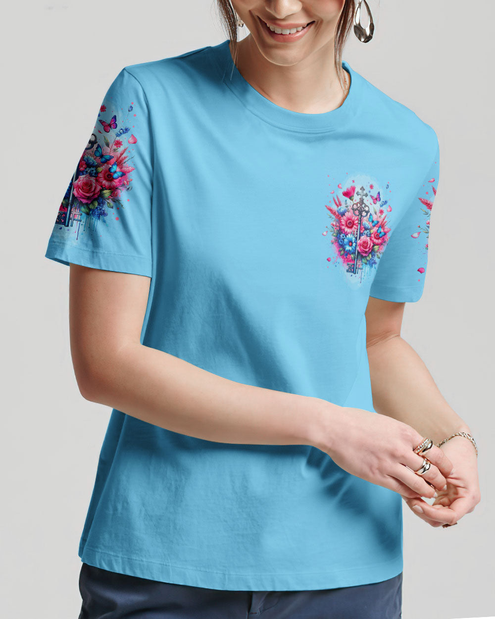 Prayer Is The Key To Heaven Women's All Over Print Shirt - Tytm2211231