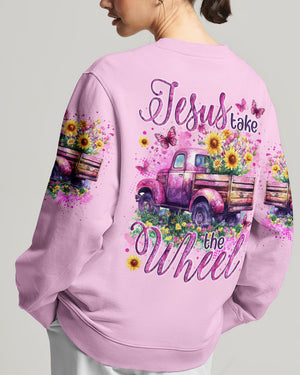 Jesus Take The Wheel Women's All Over Print Shirt - Tytm2301252