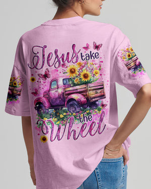 Jesus Take The Wheel Women's All Over Print Shirt - Tytm2301252