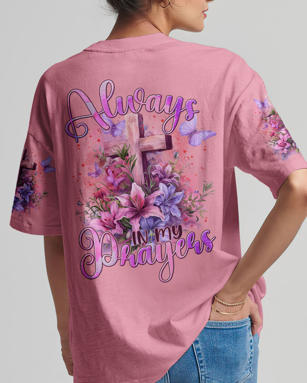 Always In My Prayers Women's All Over Print Shirt - Tytm2303242