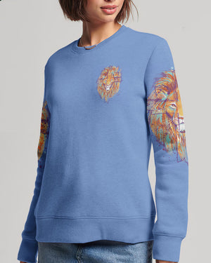 I Will Not Be Shaken Lion Women's All Over Print Shirt - Tytm2401244