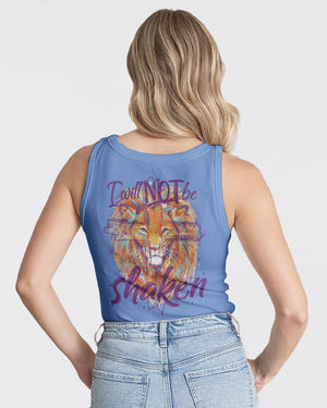 I Will Not Be Shaken Lion Women's All Over Print Shirt - Tytm2401244