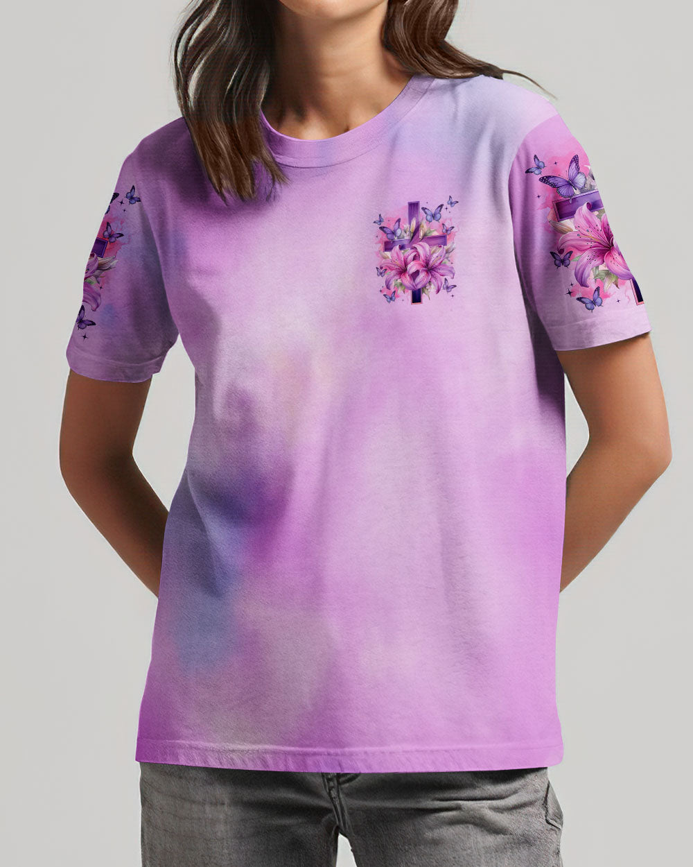 God Is With You Women's All Over Print Shirt - Tytm2611242